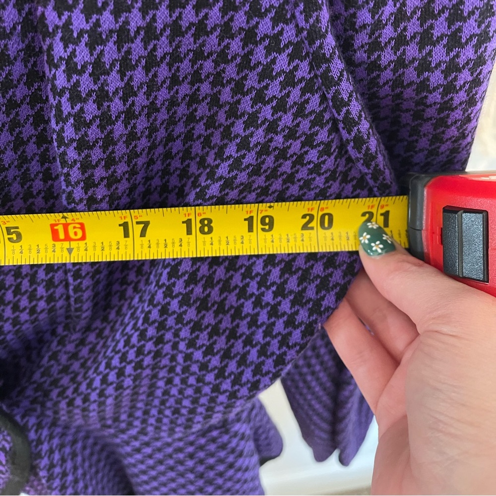 Vintage Bernie Blue II Peplum Jacket Size M - Picture 5 of 8